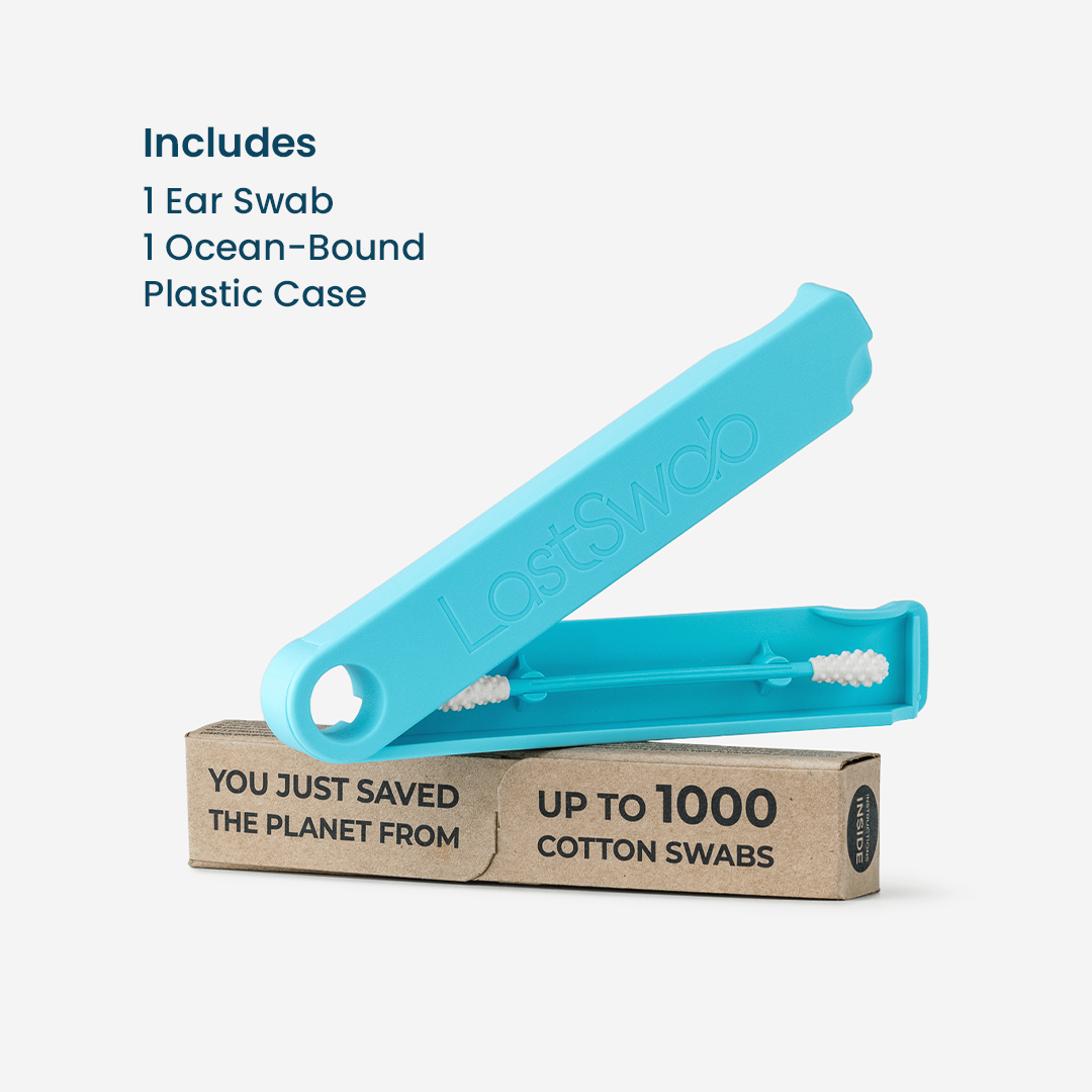 LastSwab Original - Reusable Cotton Swabs for Ear Cleaning